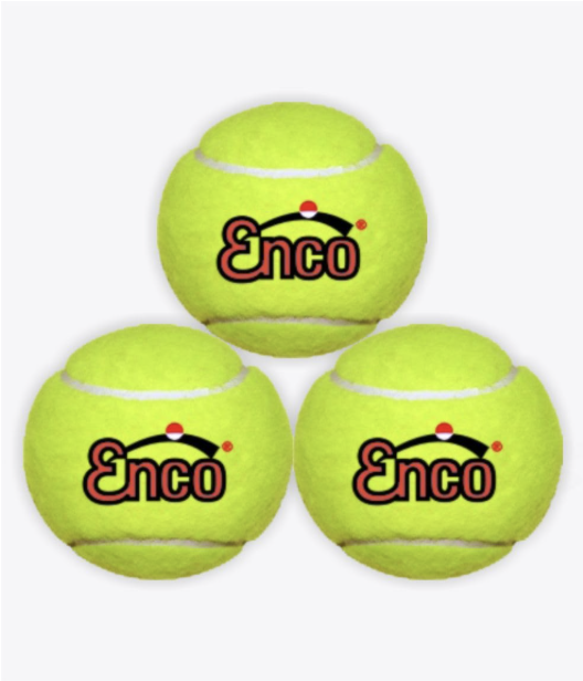 Enco Cricket Tennis Ball ( Pack of 3)