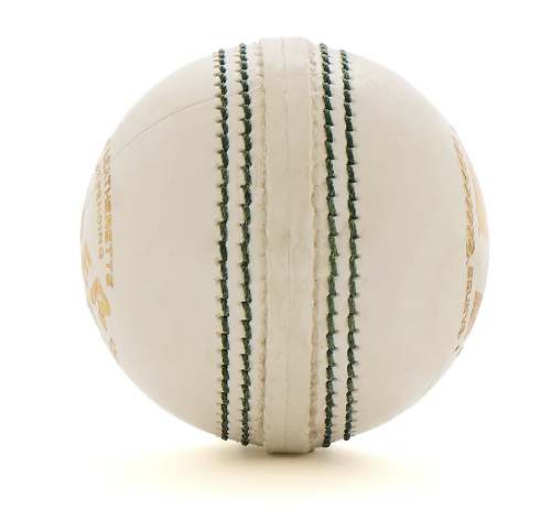 SG SUPER 50 ( WHITE ) Leather Ball