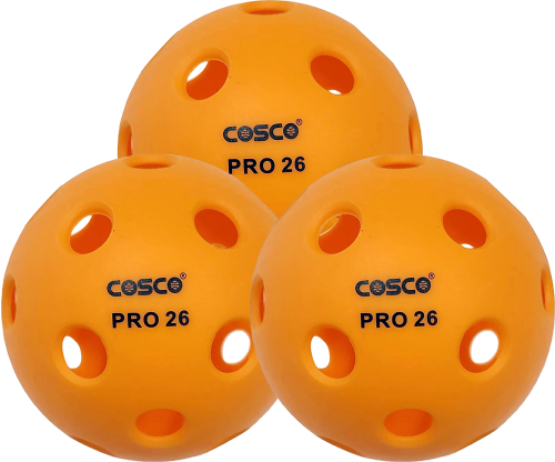 COSCO Outdoor Pickleball (Pack of 3)